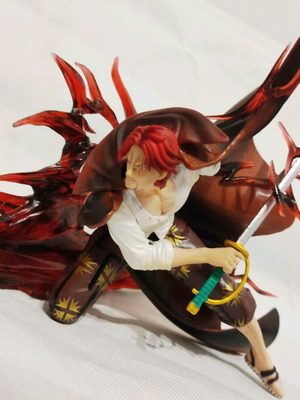 Onepiece Akagami No Shanks figure 17 cm like new