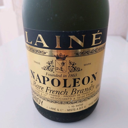 Napoleon Laine French Brandy new, rare 1980 edition