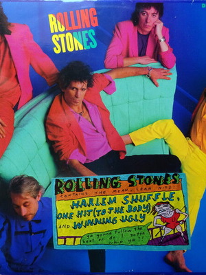 Rolling Stones Dirty Work vinyl record used, rock