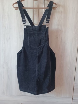 Women's mini velvet corduroy salopette like new, size M