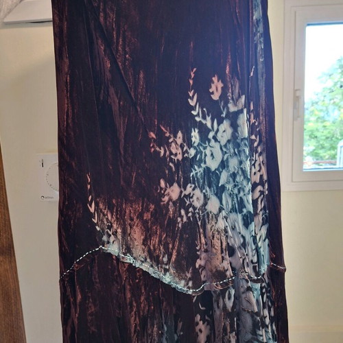 Sandro velvet airy skirt like new