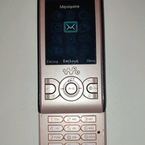 Sony Ericsson W595 Walkman Pink Edition used with accessories