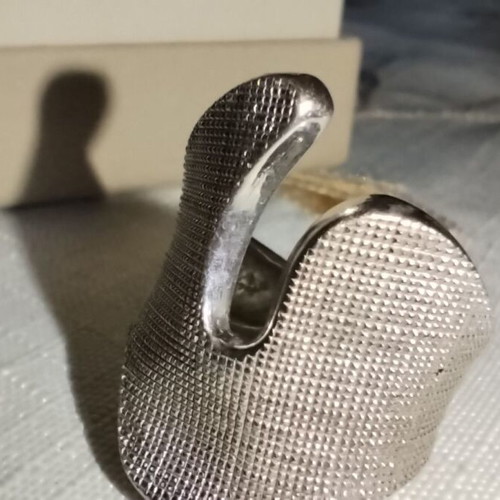 Gregio silver 925 ring new, rhodium plated