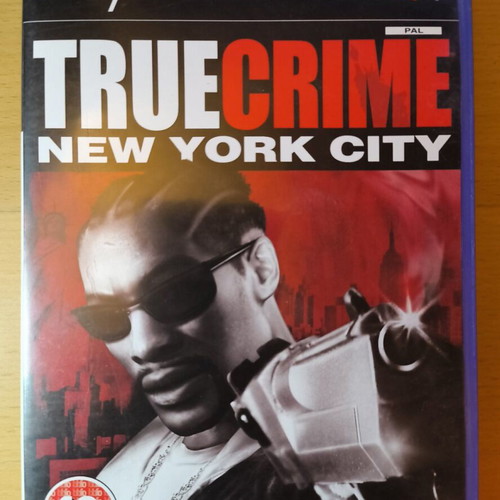 True Crime New York City PS2 Black Label like new, complete CIB