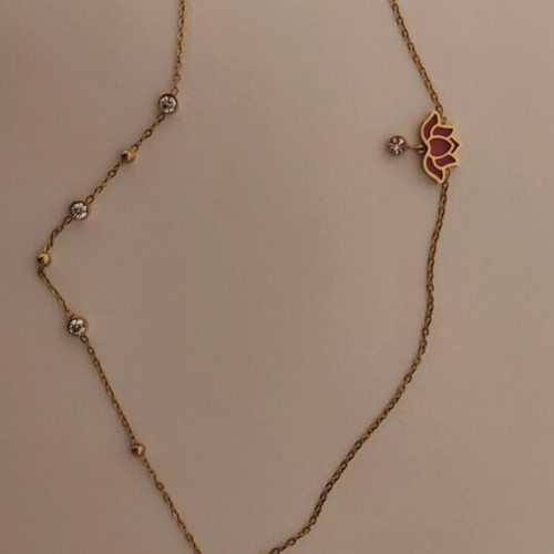 Lotus necklace new, for foot or hand