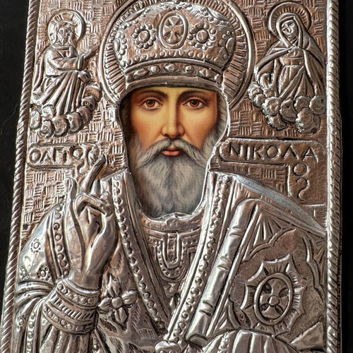 Saint Nicholas icon used