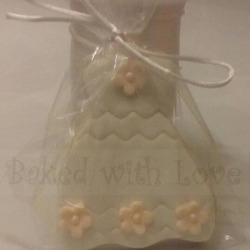 Cookies with fondant new, pack of 20 for wedding