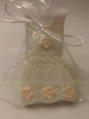 Cookies with fondant new, pack of 20 for wedding