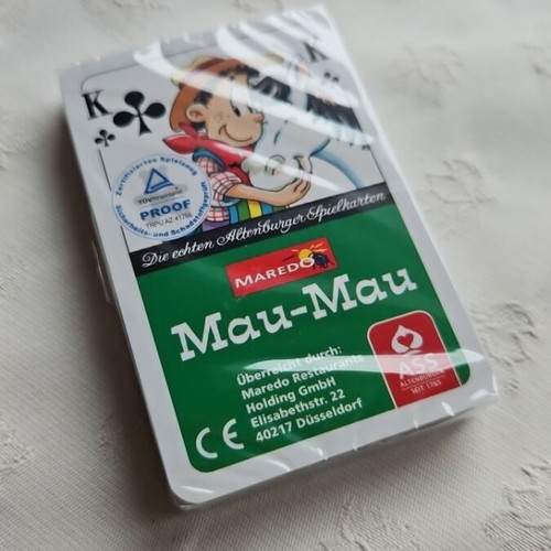 Τράπουλα Mau-Mau καινούργια, σφραγισμένη με πλαστικό κουτί