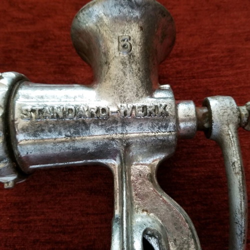 Standard-Werk hand meat grinder used