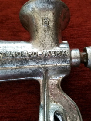 Standard-Werk hand meat grinder used