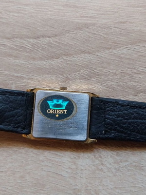 Vintage Orient Quartz Rectangular Watch (unisex)
