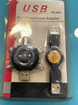 Usb cable multiple connectors new