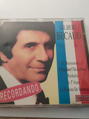 Gilbert Becaud Recordando CD like new, French music