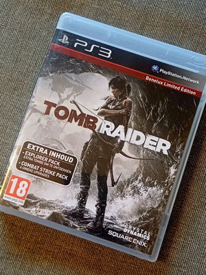 Tomb Raider PS3 παιχνίδι μεταχειρισμένο, πλήρες και σε άριστη κατάσταση