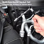Socket Set 46 Pieces new, complete tool kit