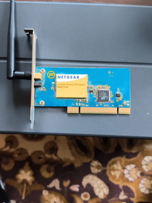 Netgear wireless PCI adapter WG311v3 used