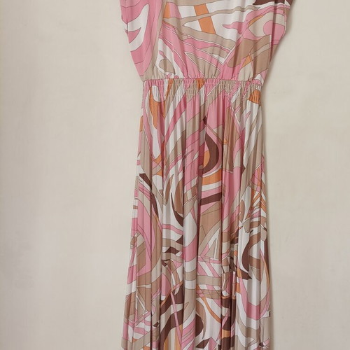Hallhuber maxi dress like new, paisley print, size S