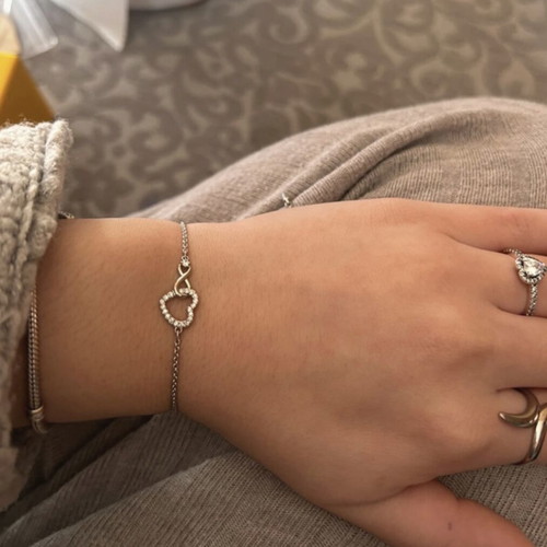 Swarovski bracelet new, silver