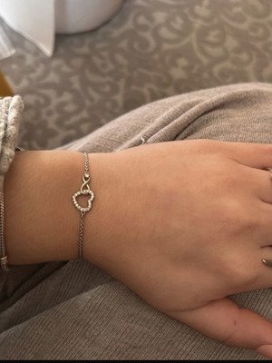 Swarovski bracelet new, silver