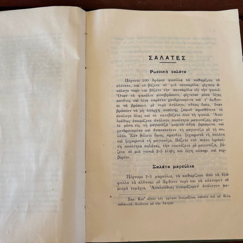 Praktikos Odigos Mageirikis kai Zacharoplastikis 1952 cookbook