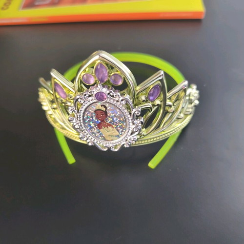Disney Princess Tiana Crown Headband like new, multicolor