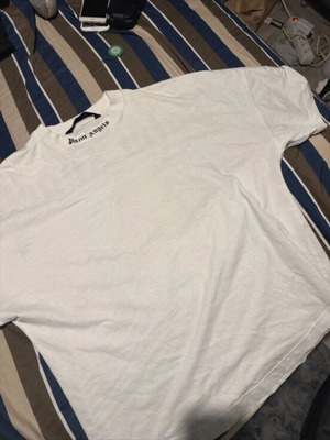 Palm Angels T Shirt like new, white, size L