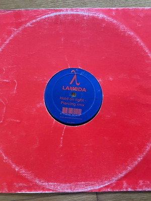 LAMBDA Hold on Tight 12 ιντσών maxi single, VG+