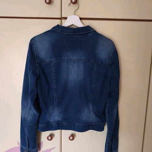 Only denim jacket used, dark blue, size 40 (L)