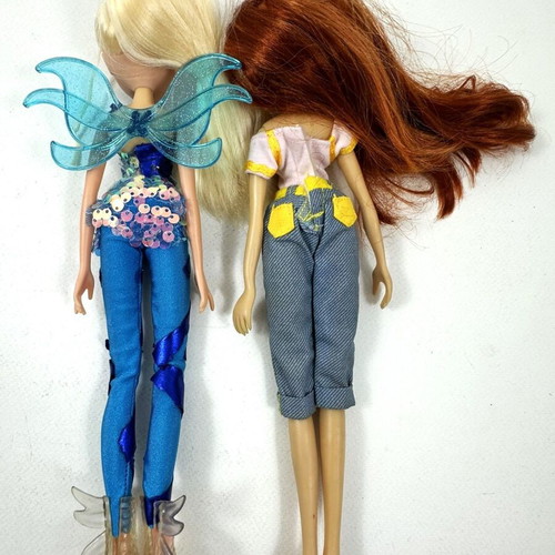 Winx dolls used, pack of 7