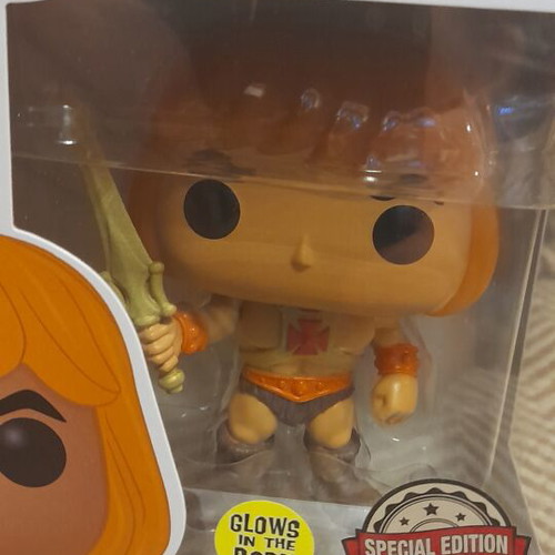 Funko Pop He-Man Masters of the Universe special edition glow in the dark new