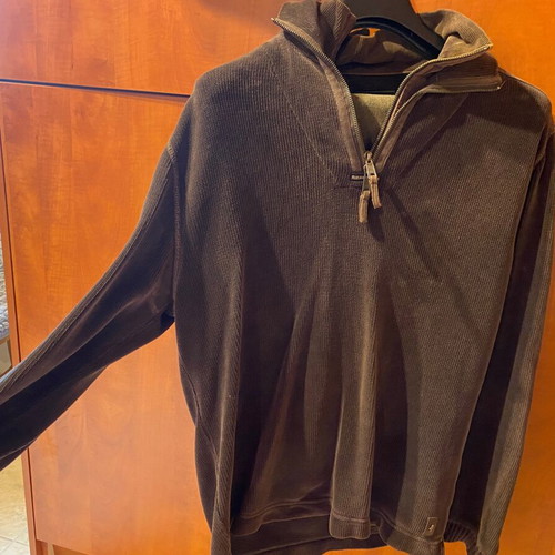 Marlboro Classics sweater brown like new, corduroy