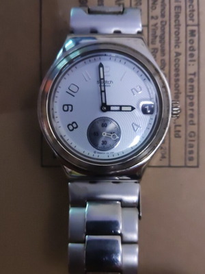 Swatch Petite Seconde watch used with signs of wear