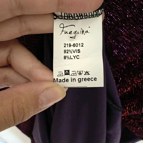 Fueguina evening dress like new, midi glitter embellished