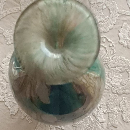 Mdina Crystal vase handmade like new