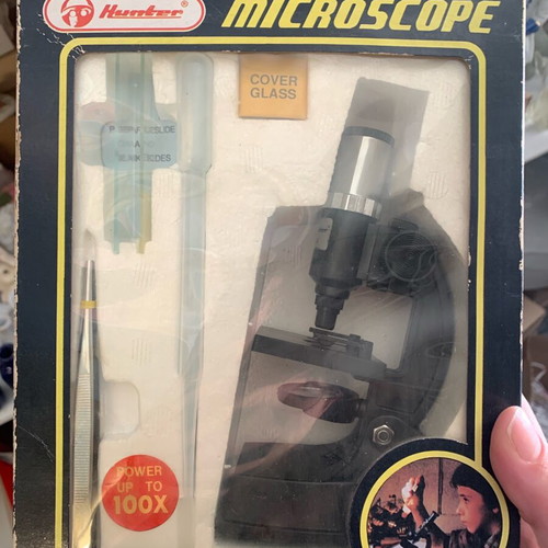 Microscope vintage new