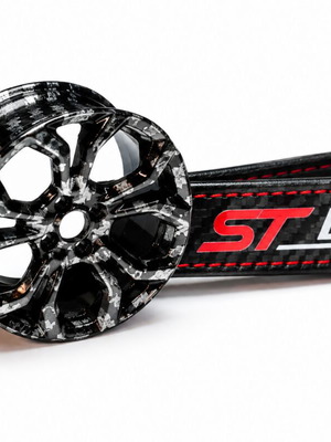 ST Line μπρελόκ ζάντα σε carbon look