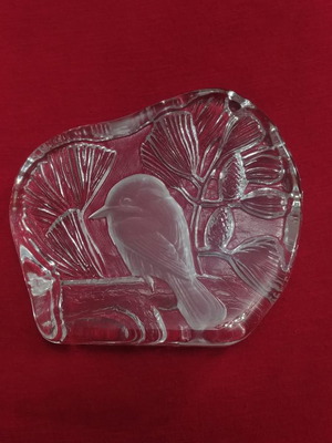 Διακοσμητικό πρες παπιέ Royal Krona Mats Jonasson χειροποίητο σαν καινούργιο