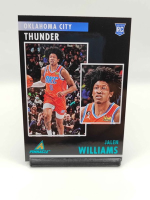 Jalen Williams Chronicles Pinnacle 2022-23 Teal Rookie Card like new
