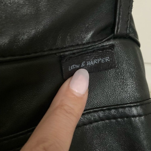 Leon & Harper leather pants No38 like new, Napa
