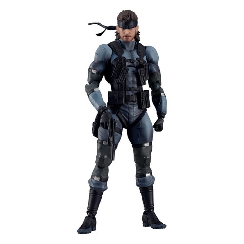 Metal Gear Solid 2 Solid Snake MGS2 Version Updated Edition Figma Action Figure new