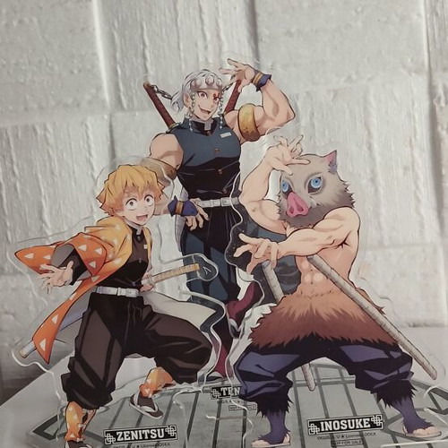 Demon Slayer acrylic stands pack like new