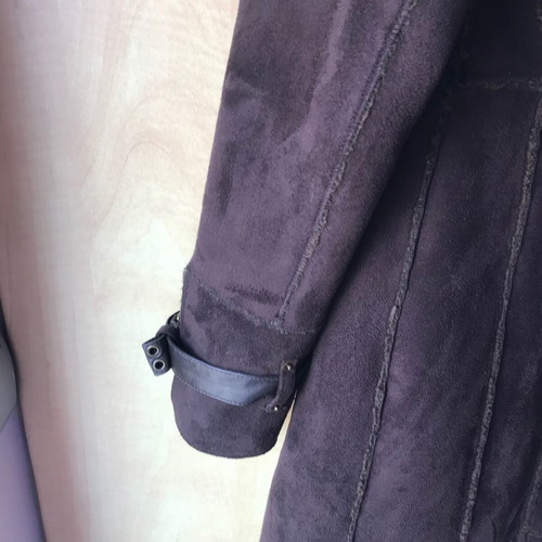 Mouton Coat Like New, Size Small-Medium, Brown