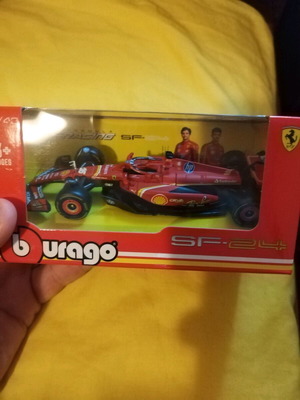 Charles Leclerc SF24 καινούριο στο κουτί, πακέτο 3 τεμαχίων