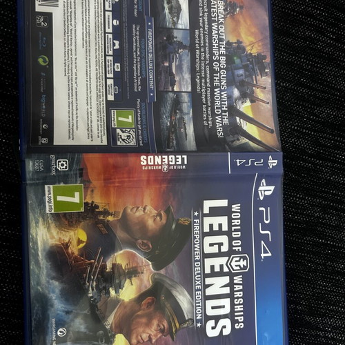 World of Warships Legends PS4 game used