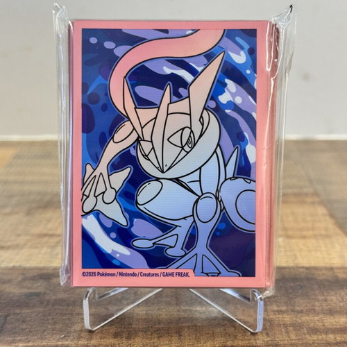 Pokemon Greninja Card Sleeves Pack 2026 sealed