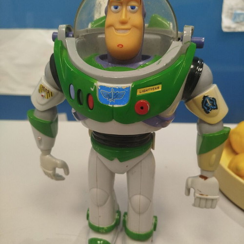 Walkie-talkie Toy Story collectible like new with Buzz Lightyear and Woody figures