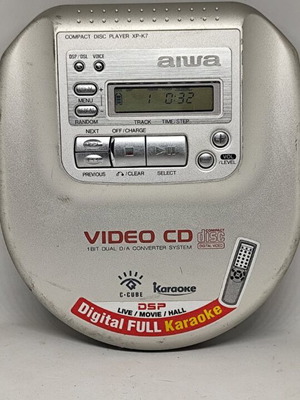 Aiwa XP-K7 φορητό Video CD και karaoke player