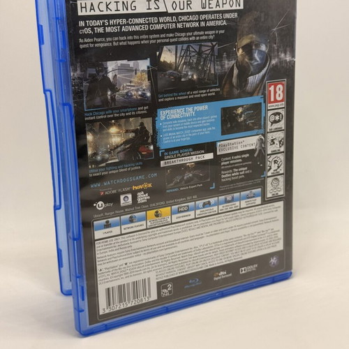 Watch Dogs Special Edition PS4 used action adventure game