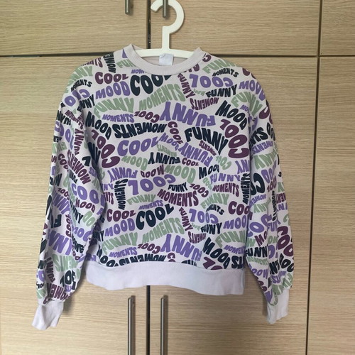 Zara girls' sweatshirt like new, multicolor, size 164 cm